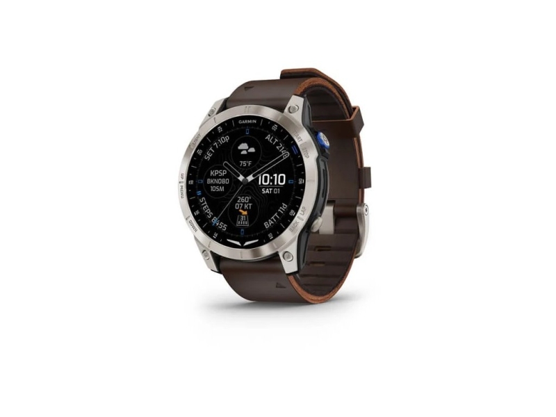 Hodinky Garmin D2™ Mach 1 Oxford Brown Leather Band 010-02582-55