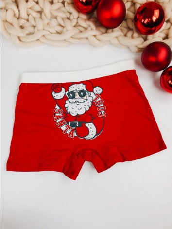 Vianočné pánske boxerky Santa Cool