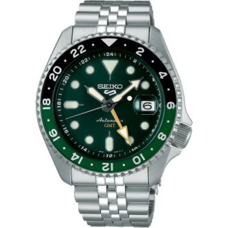 Hodinky Seiko 5 SPORTS VIBRANT GREEN SSK035K 1 GMT SKX RE-INTERPRETATION