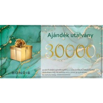 Online ajandék utalvány 30.000 FT